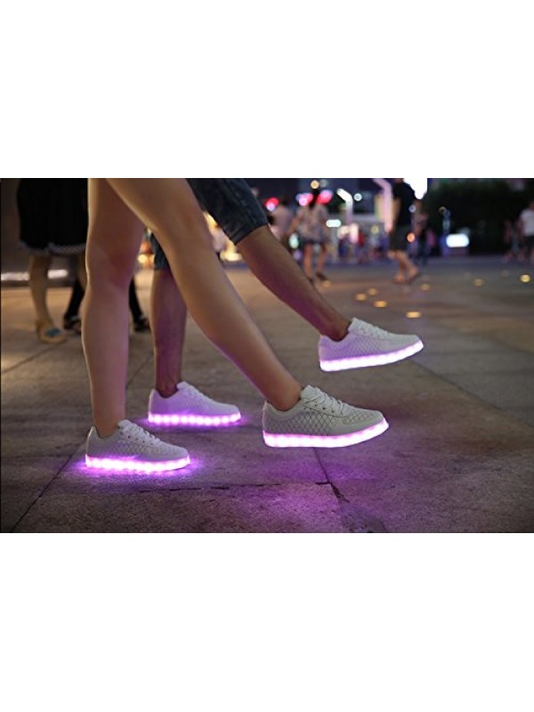 Unisex Rechargeable 8 Color Led Light Shoes